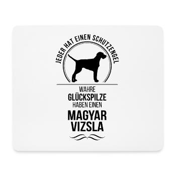 MAGYAR VIZSLA Drahthaar Schutzengel Hunde Wilsigns - Mousepad (Querformat) - Weiß - Vorne