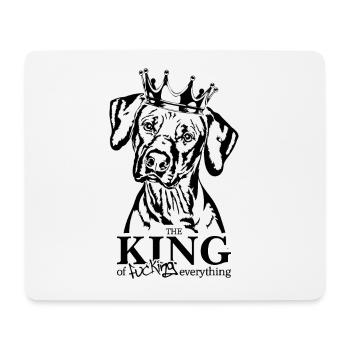 Rhodesian Ridgeback King Dog Saying Dogs - Mouse Pad (horizontal) - white - Front