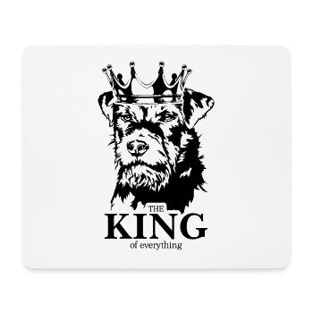 German Hunting Terrier King of everything Wilsigns - Mouse Pad (horizontal) - white - Front
