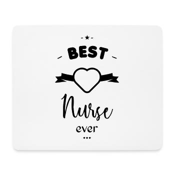 Beste Krankenschwester überhaupt - Mousepad (Querformat) - Weiß - Vorne
