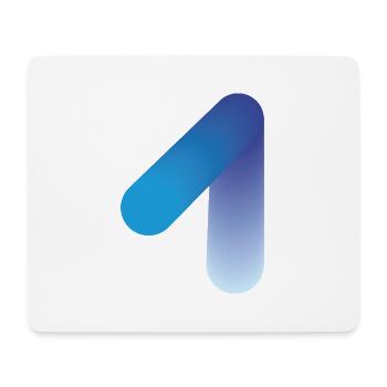 Abstract 1, modern & digital - Mouse Pad (horizontal) - white - Front