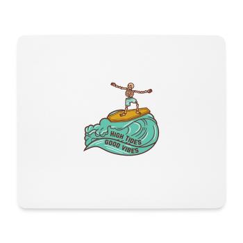 High Tides - Mouse Pad (horizontal) - white - Front