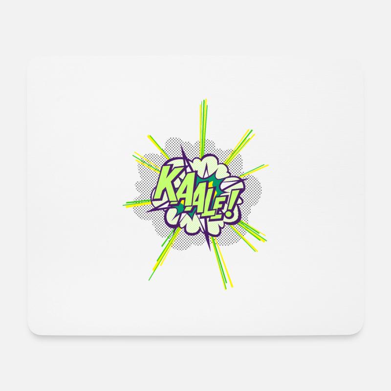 KAALE! - Mousepad (Querformat) - Weiß