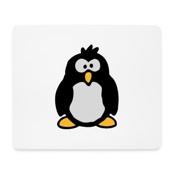 little_penguin - Mouse Pad (horizontal) - white - Front