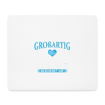 Papa Shirt · Eltern · Vatertag · Mama Geschenkt - Mousepad (Querformat) - Weiß - Vorne