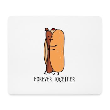Together forever - Mouse Pad (horizontal) - white - Front