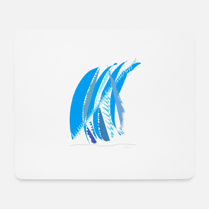 Line color - Mouse Pad (horizontal) - white