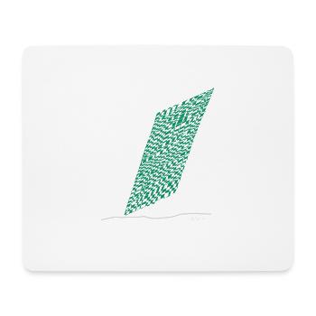 Line color - Mousepad (Querformat) - Weiß - Vorne