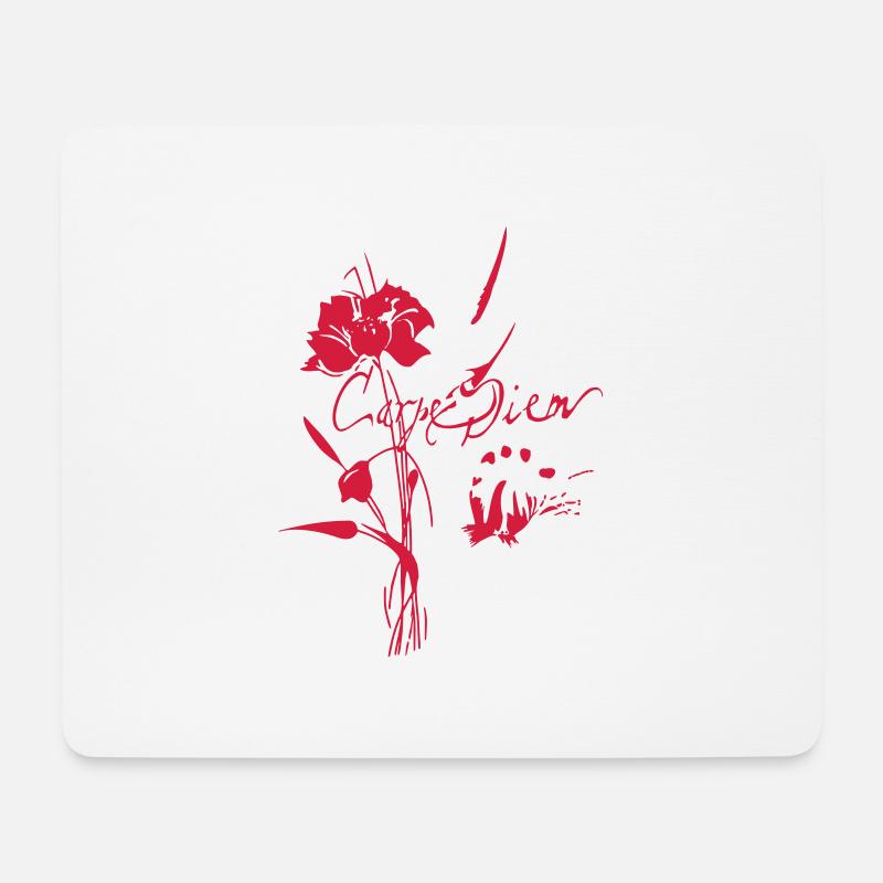 Carpe Diem - Mouse Pad (horizontal) - white