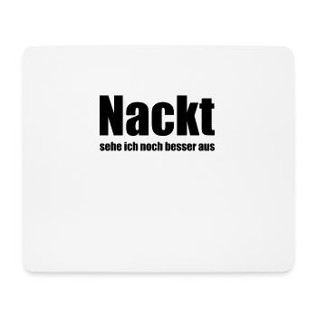 lustig - Mousepad (Querformat) - Weiß - Vorne