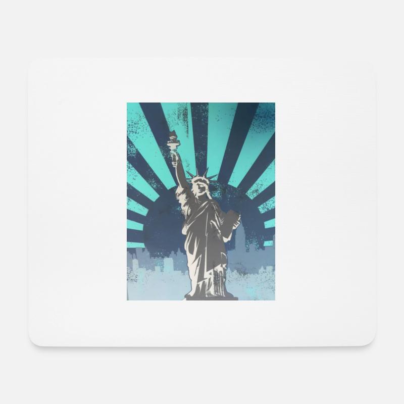 Heillige Freiheit - Mousepad (Querformat) - Weiß
