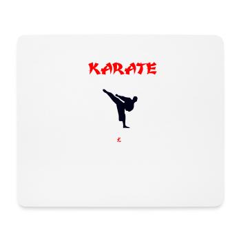 Karate Kampfsport Kampfkunst Japan Dojo - Mousepad (Querformat) - Weiß - Vorne