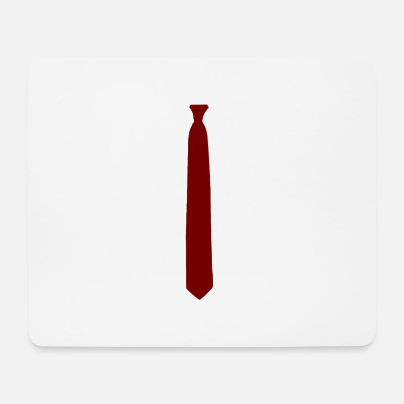 tie - Mouse Pad (horizontal) - white