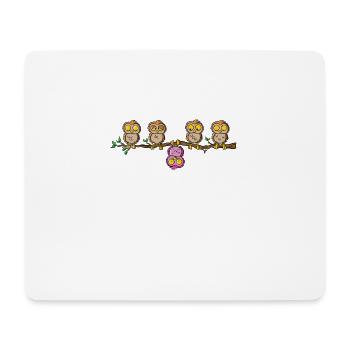 Be different - Mousepad (Querformat) - Weiß - Vorne
