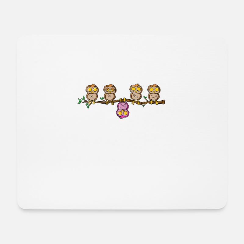 Be different - Mousepad (Querformat) - Weiß