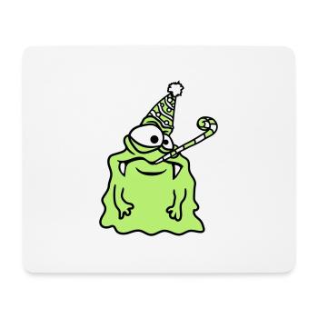 anniversaire seul solitaire triste pas de cadeaux - Tapis de souris (format paysage) - blanc - Devant