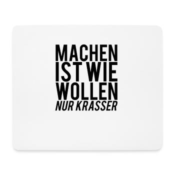 Lustiger Spruch - Mousepad (Querformat) - Weiß - Vorne