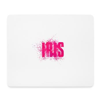 Iris - Mousepad (Querformat) - Weiß - Vorne