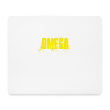 omega - Mouse Pad (horizontal) - white - Front