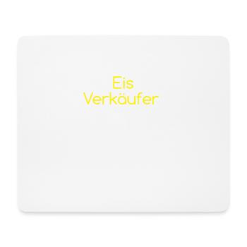 Vendeurs de glaces - Tapis de souris (format paysage) - blanc - Devant
