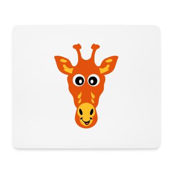 giraffe drawing animals 711 child - Mouse Pad (horizontal) - white - Front