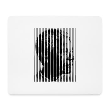 Mandela Freedom For all (1c) - Tapis de souris (format paysage) - blanc - Devant