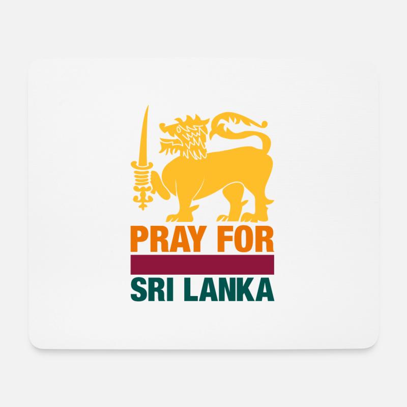 Sri Lanka - Mousepad (Querformat) - Weiß