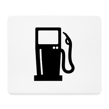 Gas station - Mouse Pad (horizontal) - white - Front