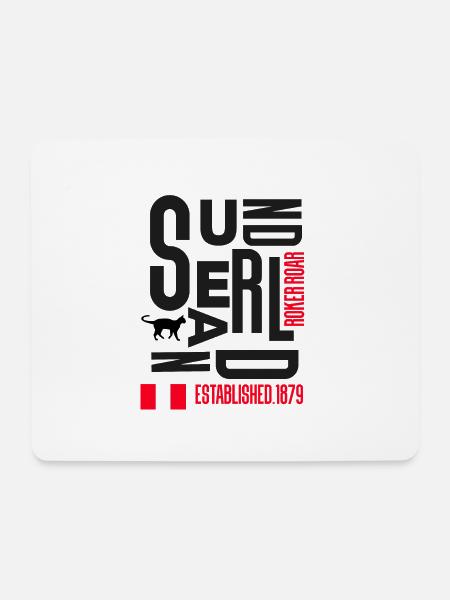 Sunderland - Mouse Pad (horizontal) - white
