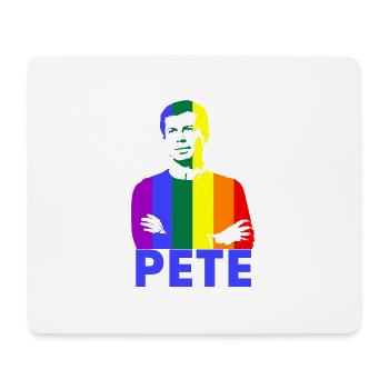 Pete Lgbt - Mouse Pad (horizontal) - white - Front