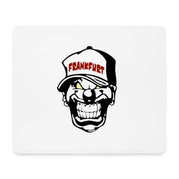 Frankfurt Clown - Mousepad (Querformat) - Weiß - Vorne