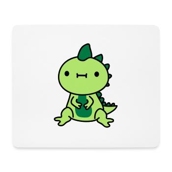 kleiner suesser kawaii - Mousepad (Querformat) - Weiß - Vorne