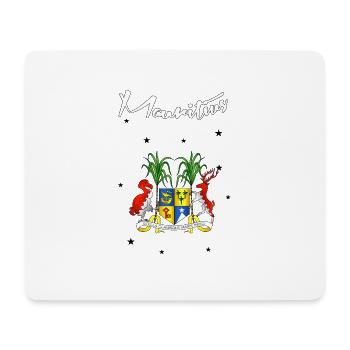 Mauritius - Mousepad (Querformat) - Weiß - Vorne