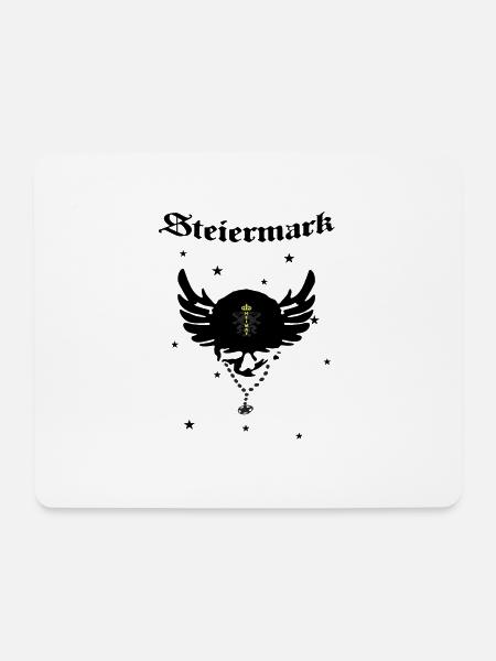 Steiermark - Mousepad (Querformat) - Weiß