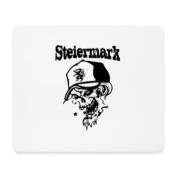 Steiermark - Mousepad (Querformat) - Weiß - Vorne