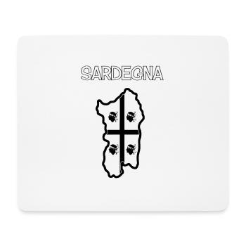Sardinien - Mousepad (Querformat) - Weiß - Vorne