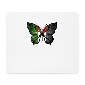 Palestine Butterfly - Mouse Pad (horizontal) - white - Front