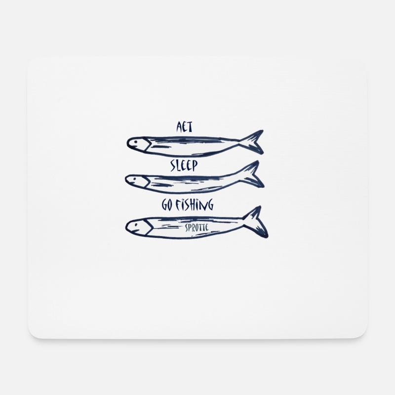 Sprotten,Design,Geschenk,cool,chic,trend,humor, - Mousepad (Querformat) - Weiß