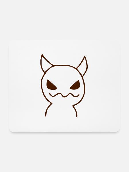 Lil devil - Mousepad (Querformat) - Weiß