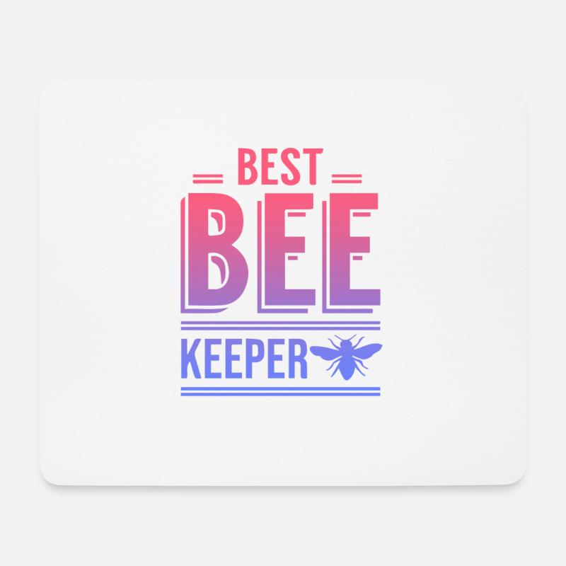 Bester Imker - Mousepad (Querformat) - Weiß