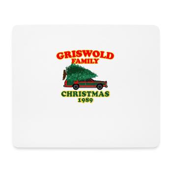 Noël de la famille Griswold 1989 - Tapis de souris (format paysage) - blanc - Devant