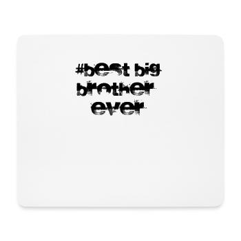 Bester Big Brother aller Zeiten - Mousepad (Querformat) - Weiß - Vorne