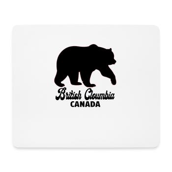 Britische Cloumbia Kanada - Mousepad (Querformat) - Weiß - Vorne