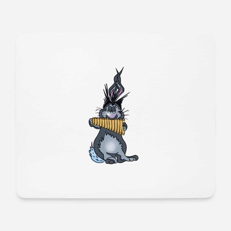 panpipe - Mouse Pad (horizontal) - white