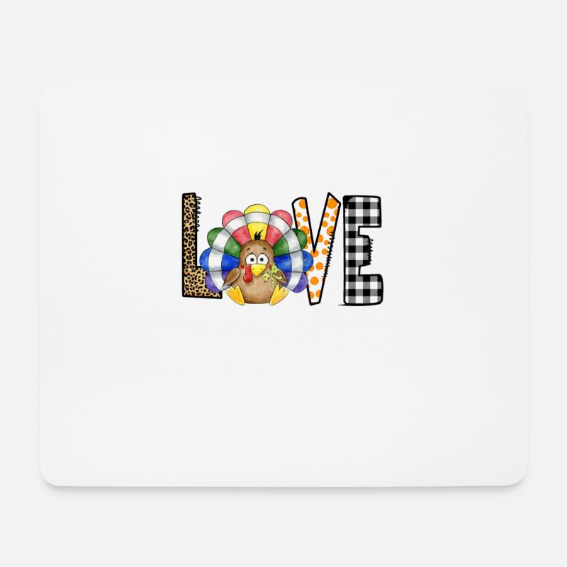 Liebe die Türkei - Mousepad (Querformat) - Weiß