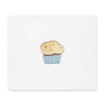 Cupcake - Mousepad (Querformat) - Weiß - Vorne