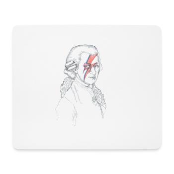 Rock me Amadeus Mozart - Mouse Pad (horizontal) - white - Front