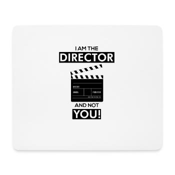 Regisseur Regie Film - Mousepad (Querformat) - Weiß - Vorne