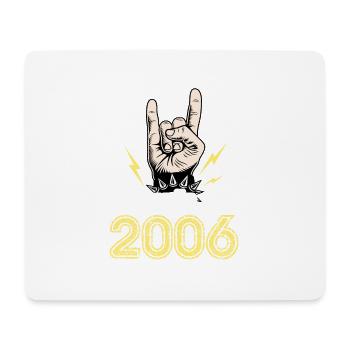 Legendär seit Jahrgang 2006 - Mousepad (Querformat) - Weiß - Vorne