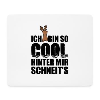 Lustige Sprüche für coole Typen - Mousepad (Querformat) - Weiß - Vorne